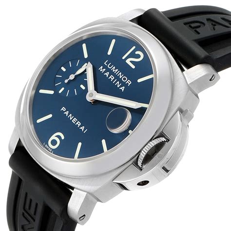 24mm panerai blue|panerai luminor armband.